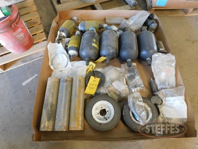 Pallet of spare parts for truck - 205_1.jpg